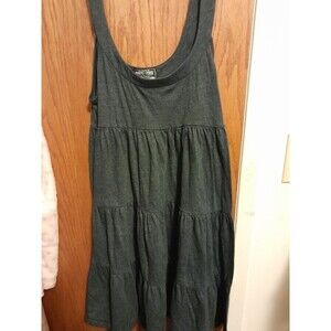 Victoria's secret tiered navy blue dress